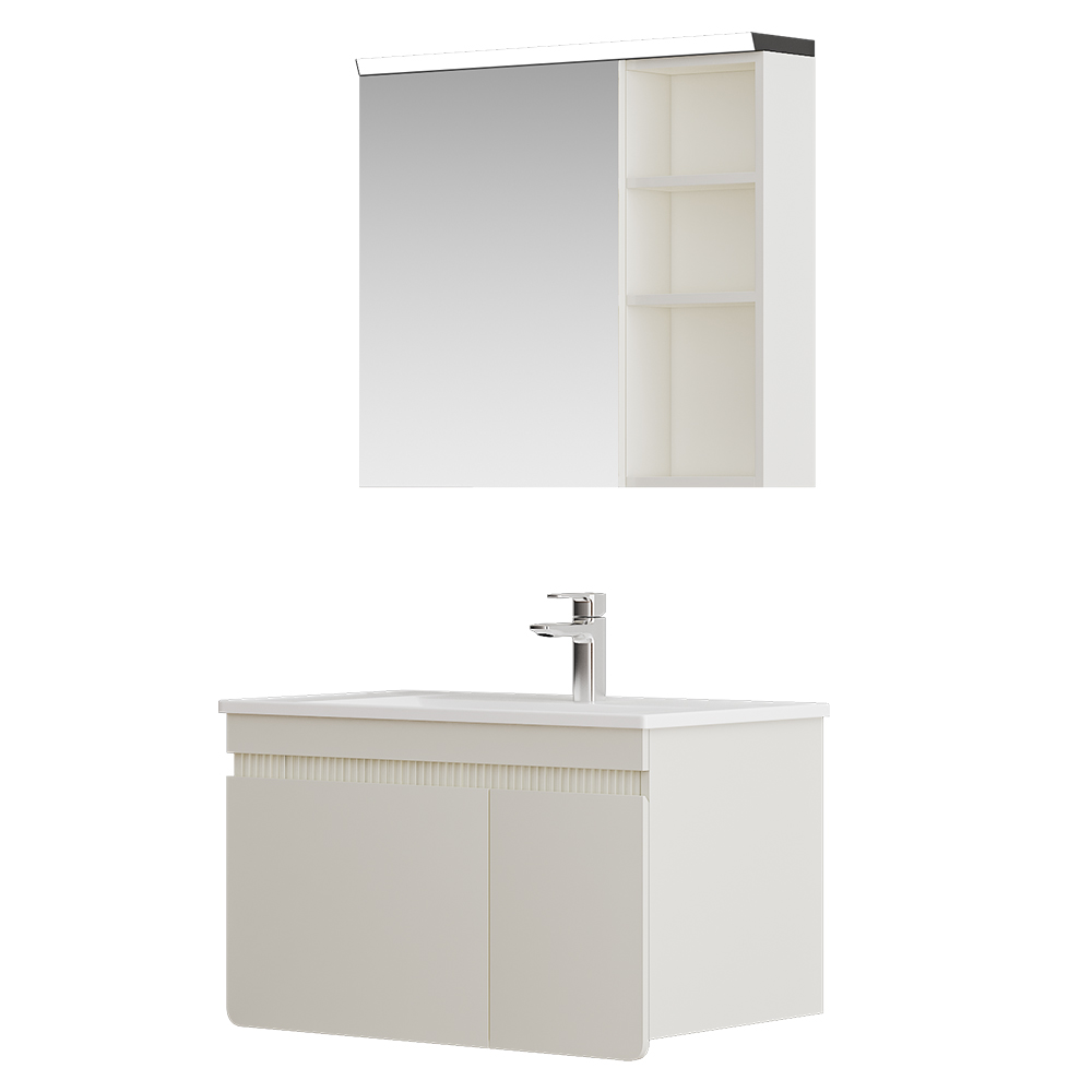 BC6520S-080C2 生态实木浴室柜